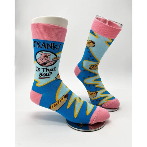 Frank Is That You? Men's Novelty Crew Socks