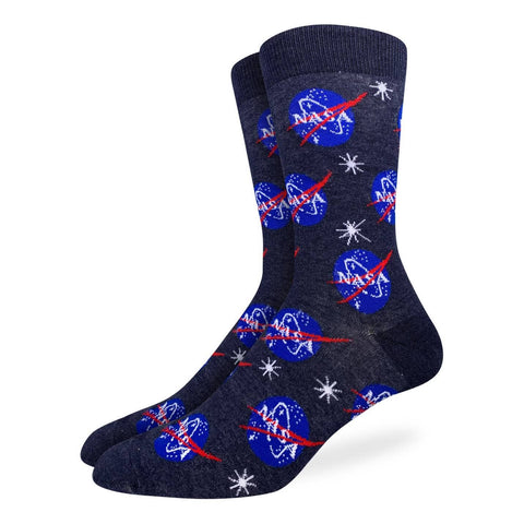 Men's Nasa Blue Socks