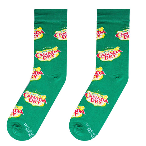 Crazy Socks Canada Dry Men Crew