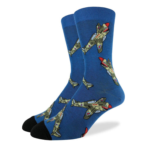 Men's Fighter Jets Socks