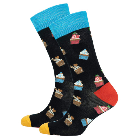 Men's Cupcake Crew Socks